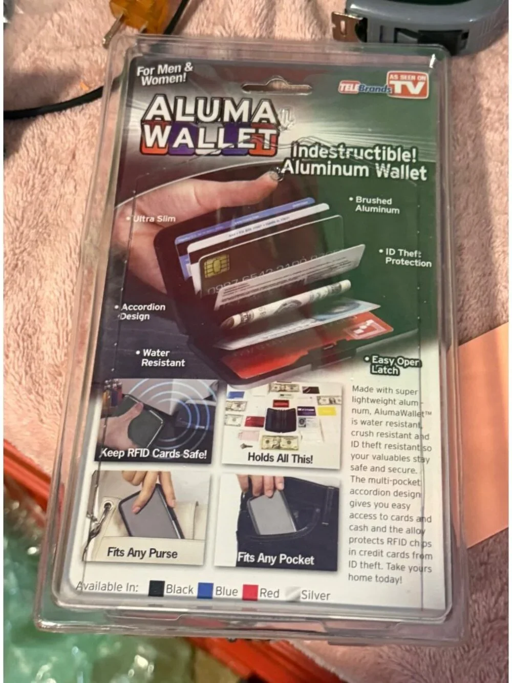 Aluma Wallet – RFID‑Safe Aluminum Wallet – Ultra‑Slim – NEW